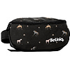 BeUniq Heuptasje, Paardjes - 24 x 13 x 9 cm - Polyester