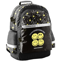 Smiley Rugzak, Good Mood - 41 x 28 x 18 cm - Polyester