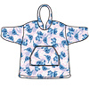 Disney Lilo & Stitch Hoodie Fleece deken, Flower - Kind (3 - 6 jaar) - Polyester