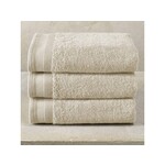 De Witte Lietaer Handdoeken Contessa, Sand - 50 x 100 cm - 3 stuks - Katoen
