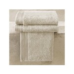 De Witte Lietaer Gastendoekjes Contessa, Sand - 40 x 60 cm - 3 stuks - Katoen