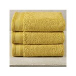 De Witte Lietaer Handdoeken Contessa, Oker - 50 x 100 cm - 3 stuks - Katoen