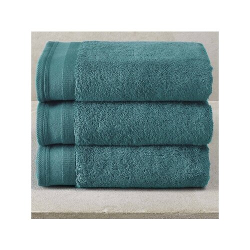 De Witte Lietaer Handdoeken Contessa, Lake Green - 50 x 100 cm - 3 stuks - Katoen