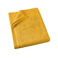 De Witte Lietaer Badlaken Contessa, Golden Yellow - 100 x 150 cm - Katoen