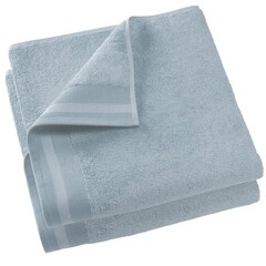 De Witte Lietaer Badlaken Contessa, Ice Blue - 70 x 140 cm - 2 stuks - Katoen