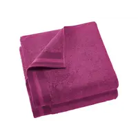 De Witte Lietaer Badlaken Contessa, Magenta - 70 x 140 cm - 2 stuks - Katoen