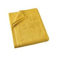 De Witte Lietaer Badlaken Contessa, Oker - 100 x 150 cm - Katoen