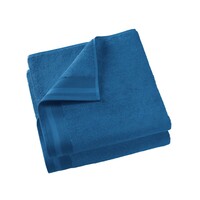 De Witte Lietaer Badlaken Contessa, Pacific - 70 x 140 cm - 2 stuks - Katoen