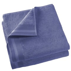 De Witte Lietaer Badlaken Contessa, Sapphire Blue - 70 x 140 cm - 2 stuks - Katoen