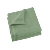 De Witte Lietaer Badlaken Contessa, Sea Green - 70 x 140 cm - 2 stuks - Katoen