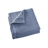 De Witte Lietaer Badlaken Contessa, Stone Blue - 70 x 140 cm - 2 stuks - Katoen