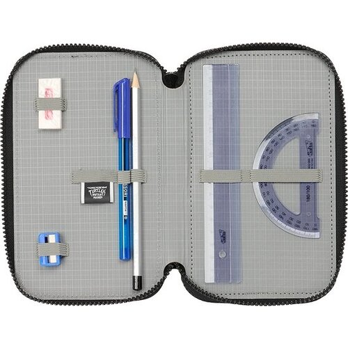 Turtle Time Gevuld Etui, Turtle Time - 36 stuks - 19,5 x 12,5 x 5,5 cm - Polyester