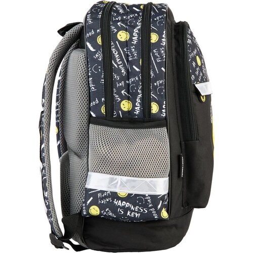 Smiley Rugzak, Good Mood - 41 x 28 x 18 cm - Polyester