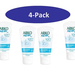 Arko 4-Pack -  Creme Soft 75ml (tube)