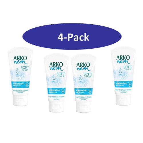 Arko 4-Pack -  Creme Soft 75ml (tube)