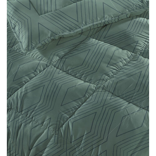 Sleeptime All-in one Lazy dekbed Dorian Groen - Met Kussenslopen