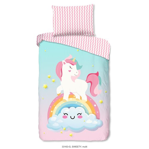 Good morning Dekbedovertrek kids Sweety - nr.33163 multi - 100% katoen