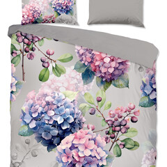 Good morning Dekbedovertrek Julia - nr.33108 grijs - 100% katoen