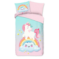 Good morning Dekbedovertrek kids Sweety - nr.33163 multi - 100% katoen