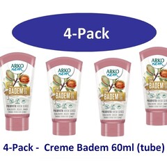 Arko 4-Pack -  Creme Badem 60ml (tube)
