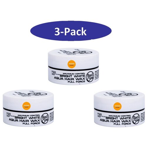 Red One 3-Pack - Wax 150g (wit)