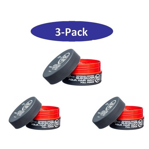 Red One 3-Pack - Wax 150g (blauw)