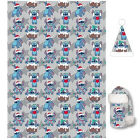 Disney Lilo & Stitch Disney Lilo & Stitch Fleeceplaid + Muts, Winter - 100 x 140 - Polyester