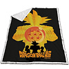 Dragon Ball Z Fleeceplaid, Red Ribbon - 130 x 170 cm - Sherpa Fleece
