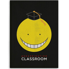 Assassination Classroom Fleeceplaid, Koro Sensei - 130 x 160 cm - Polyester