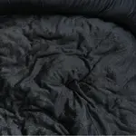 Sleeptime Dekbedovertrek Glamour Flanel Deco Foil Zwart