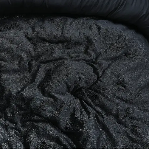 Sleeptime Dekbedovertrek Glamour Flanel Deco Foil Zwart