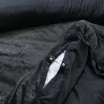 Sleeptime Dekbedovertrek Glamour Flanel Deco Foil Zwart