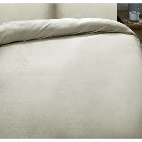 Sleeptime Dekbedovertrek Glamour Flanel Deco Foil Creme