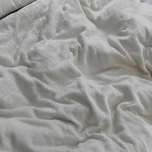Sleeptime Dekbedovertrek Glamour Flanel Deco Foil Creme