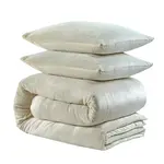 Sleeptime Dekbedovertrek Glamour Flanel Deco Foil Creme