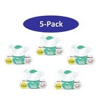 Pampers 5-Pack - Babydoekjes Sensitive 52st