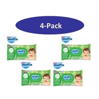 Molfix 4-Pack - Babydoekjes Fresh 60st