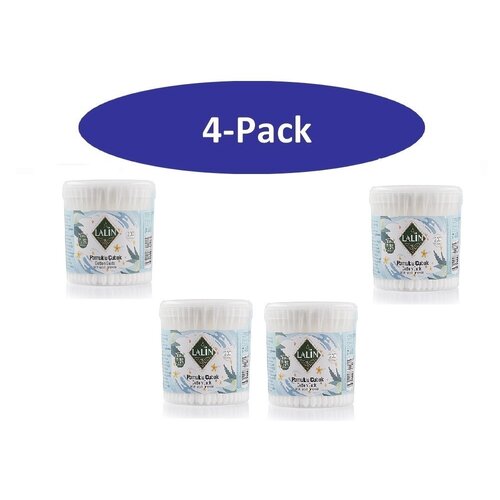 Lalin 4-Pack -  Oorstaafjes 200st