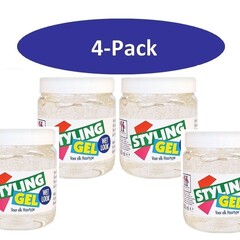 Hegron 4-Pack -  Haargel Wet Look 500ml (wit)