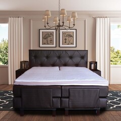 NoLizzz® Boxspring Jasmijn - MET COMFORT MATRASSEN POCKETVEREN HR-45.