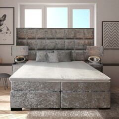NoLizzz® Boxspring BettenMeister de Luxe - MET COMFORT MATRASSEN POCKETVEREN HR-45.