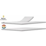 NoLizzz® SPLIT TOPPER Matras Polyether SG30 3D 10 CM - Gemiddeld ligcomfort