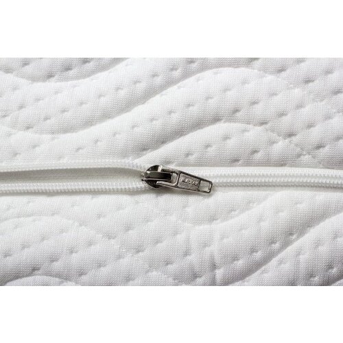 NoLizzz® Korter model -  1-Persoons Matras - MICROPOCKET HR45 KOUDSCHUIM/NASA traagschuim 7 ZONE 23 CM - 3D   - Gemiddeld ligcomfort