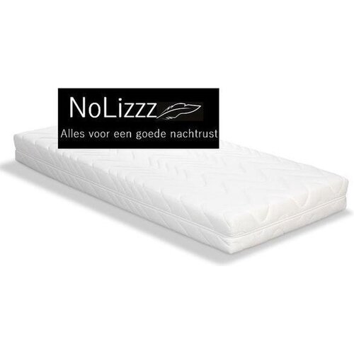 NoLizzz® Korter model -  1-Persoons BAMBOO Matras - POCKET HR45 Koudschuim 7 ZONE 21 CM  - Gemiddeld ligcomfort