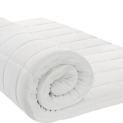 NoLizzz® Aloe Vera - Eenpersoons Topmatras 3D - HYBRID 10 CM - Gemiddeld ligcomfort