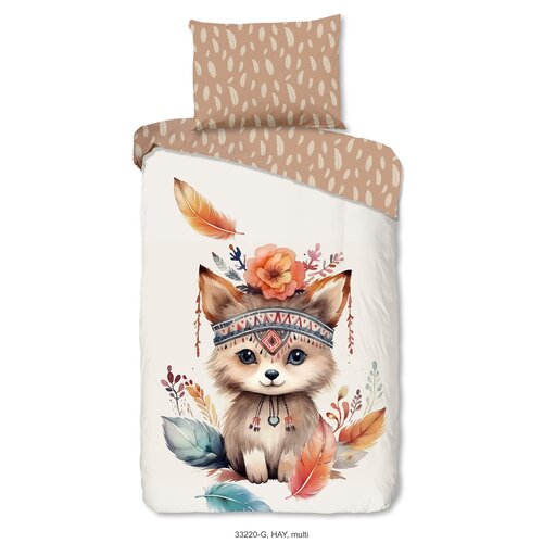 Good morning Dekbedovertrek Kids Hay nr.33220 multi