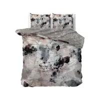 Dreamhouse Dekbedovertrek Flor Grijs - Katoensatijn