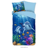 Pure Dekbedovertrek Mare microfiber kids nr.33185 blauw