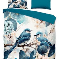 Pure Dekbedovertrek Zari microfiber nr.32060 blauw