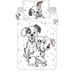 Disney 101 Dalmatiërs BABY Dekbedovertrek, Spots - 135 x 100 cm - Katoen
